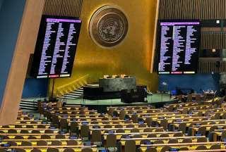 La Asamblea General de la ONU se realizó este 9 10 de mayo de 2024.