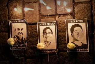 Un equipo periodístico de El Comercio fue secuestrado y asesinado por disidentes de las Farc en abril de 2018. 